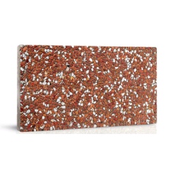 واش بتن برجسته طرح W106 قرمز -60*30-شایان گستر موزاییک- Embossed Concrete Wash W106 Shayan Gostar Mosaic