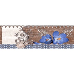 سرامیک طرح رایکا دکور قهوه ای تیره ابعاد 60*25-سرامیک مریم-Ceramic Rayka MaryamTile