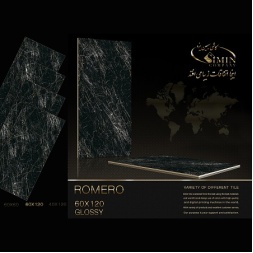 سرامیک طرح رومرو ابعاد-120*60-سیمین تایل-Ceramic Romero Simin Tile