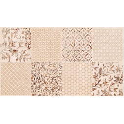 سرامیک مدل ریکاردو دکور کرم روشن-90*30-کاشی طوس- Ceramic Ricardo Toos Tile