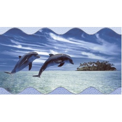 سرامیک طرح ستایش دکور آبی تیره ابعاد 60*30-کاشی ارچین-Ceramic Setayesh Orchin Tile