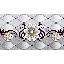 سرامیک طرح ستایش دکور طوسی تیره ابعاد 60*30-کاشی ارچین-Ceramic Setayesh Orchin Tile