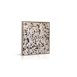 واش بتن ماشینی طرح WM158 سفید مشکی فریم دار-40*40-شایان گستر موزاییک- Machine Concrete Wash WM158 Shayan Gostar Mosaic