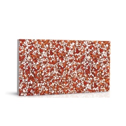 واش بتن برجسته طرح W107 سفید قرمز-60*30-شایان گستر موزاییک- Embossed Concrete Wash W107 Shayan Gostar Mosaic