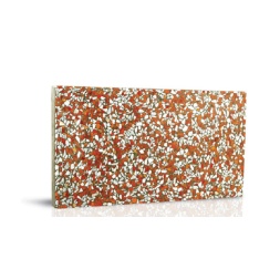 واش بتن ماشینی طرح WM142 سفید قرمز-60*30-شایان گستر موزاییک- Machine Concrete Wash WM142 Shayan Gostar Mosaic