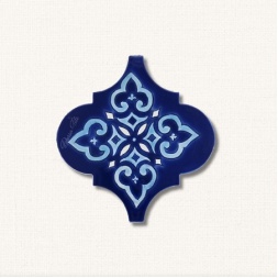 کاشی دست ساز سنتی طرح سه ترنج کد NA-57-کاشی دست ساز درسا-Handmade Tiles Code NA-57 Dorsa 
