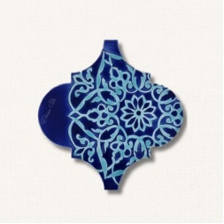کاشی دست ساز سنتی طرح سه ترنج کد NA-59-کاشی دست ساز درسا-Handmade Tiles Code NA-59 Dorsa 