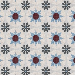 سرامیک طرح تورنتو زرشکی دکور 8 ابعاد 30*30-کاشی لئون-Torento Design Ceramics