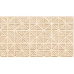 سرامیک طرح ترینگل دکور کرم ابعاد 60*30-کاشی و سرامیک M&H تایل-Ceramic Triangle M&H Tile