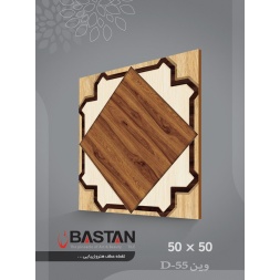 سرامیک طرح وین قهوه ای روشن ابعاد 50*50-کاشی باستان میبد-Vin Design Ceramic