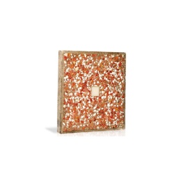واش بتن چراغدار طرح WMI162 قرمز -40*40-شایان گستر موزاییک-Illuminated Concrete Wash WMI162 Shayan Gostar Mosaic