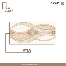 سرامیک طرح آیلا دکور ابعاد-60*30-کاشی کوثر ابرکوه-Ceramic Ayla Kosar Tile