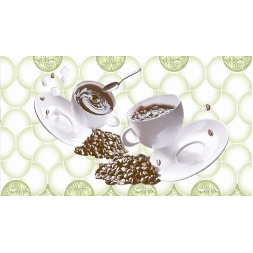 سرامیک طرح ژابیز دکور سبز ابعاد 50*25-کاشی ارچین-Ceramic Zhabiz Orchin Tile