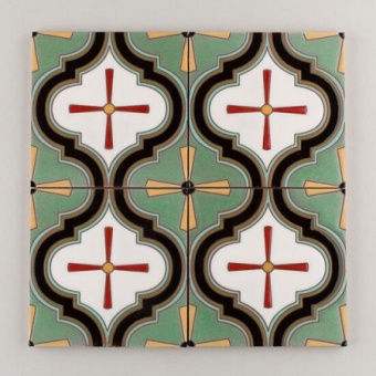 کاشی دست ساز هفت رنگ 0373c_cdc8c ابعاد 20*20-کاشی پنجه پور-Handmade Tiles 0373c_cdc8c Panjeh Pour Home