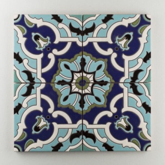 کاشی دست ساز هفت رنگ 5ff27_cdc8c ابعاد 20*20-کاشی پنجه پور-Handmade Tiles 5ff27_cdc8c Panjeh Pour Home