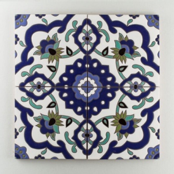 کاشی دست ساز هفت رنگ 6f8a7_cdc8c ابعاد 20*20-کاشی پنجه پور-Handmade Tiles 6f8a7_cdc8c Panjeh Pour Home