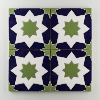 کاشی دست ساز هفت رنگ ce774_cdc8c ابعاد 20*20-کاشی پنجه پور-Handmade Tiles ce774_cdc8c Panjeh Pour Home