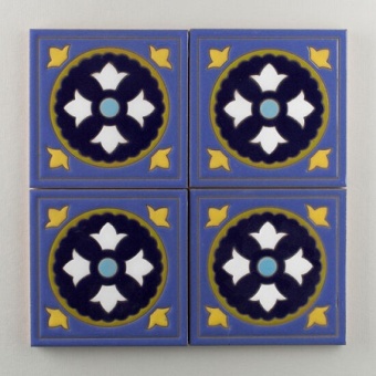 کاشی دست ساز هفت رنگ e8b21_cdc8c ابعاد 20*20-کاشی پنجه پور-Handmade Tiles e8b21_cdc8c Panjeh Pour Home