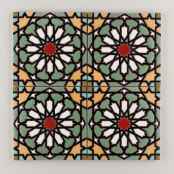 کاشی دست ساز هفت رنگ eb71d_cdc8c ابعاد 20*20-کاشی پنجه پور-Handmade Tiles eb71d_cdc8c Panjeh Pour Home