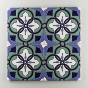 کاشی دست ساز هفت رنگ f5baf_cdc8c ابعاد 20*20-کاشی پنجه پور-Handmade Tiles f5baf_cdc8c Panjeh Pour Home