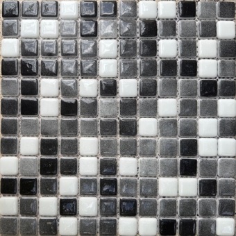 سرامیک استخری شیشه ای براق S0019-کاشی سرام الماس طرح آکوا تایل-Pool Glass S0019 Aqua Tile