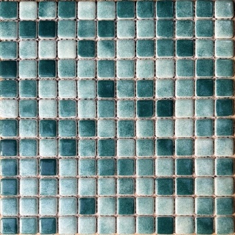 سرامیک استخری شیشه ای براق S037-کاشی سرام الماس طرح آکوا تایل-Pool Glass S037 Aqua Tile