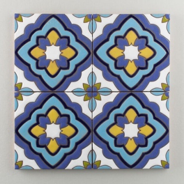 کاشی دست ساز هفت رنگ 49ab8_cdc8c ابعاد 20*20-کاشی پنجه پور-Handmade Tiles 49ab8_cdc8c Panjeh Pour Home