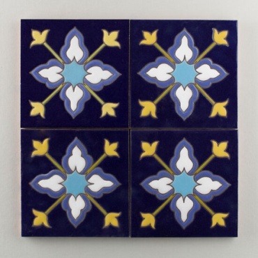 کاشی دست ساز هفت رنگ 819e1_cdc8c ابعاد 20*20-کاشی پنجه پور-Handmade Tiles 819e1_cdc8c Panjeh Pour Home