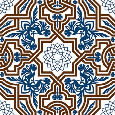 سرامیک طرح آدلاید قهوه ای تیره ابعاد-15*15-سرامیک البرز- Ceramic Adelaide Alborz Ceram