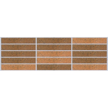 سرامیک طرح آجری قهوه ای تیره ابعاد 100*40-سرامیک برج اردکان-Ceramic Ajori Borj Ardekan Tile