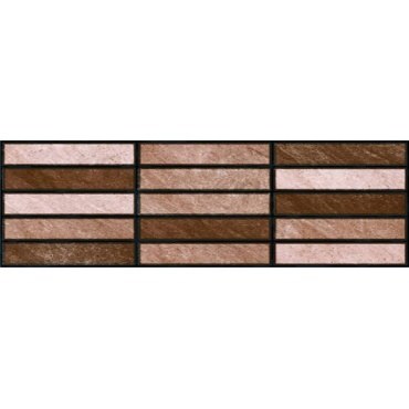 سرامیک طرح آجری میکس ابعاد 100*40-سرامیک برج اردکان-Ceramic Ajori Borj Ardekan Tile