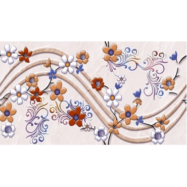 سرامیک طرح الیزه کرم دکور ابعاد 60*30-سرامیک تانیا سرام-Ceramic Elysee Tanya Ceram