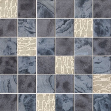 سرامیک طرح ارکید 2511 سرمه ای کرم روشن ابعاد 30*30-سرامیک آوین تایل-Ceramic Orchid Avin Tile