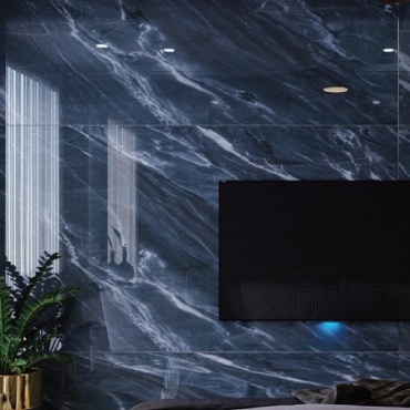 سرامیک اسلب طرح آرماندو آبی تیره ابعاد-240*120-کاشی فخار -Slab Ceramic Armando Fakhar Tile