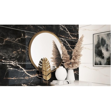 سرامیک طرح آسو مشکی ابعاد-120*60-کاشی نوین سرام یزد-Ceramic Aso Novin Ceram