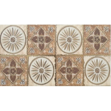 سرامیک طرح بوفون کرم طلایی ابعاد 60*30-سرامیک رباط سرام-Ceramic Buffon Robot Ceram
