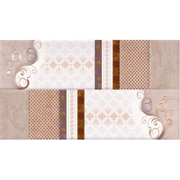 سرامیک طرح دیکا کرم تیره دکور ابعاد 60*30-سرامیک تانیا سرام-Ceramic Dika Tanya Ceram