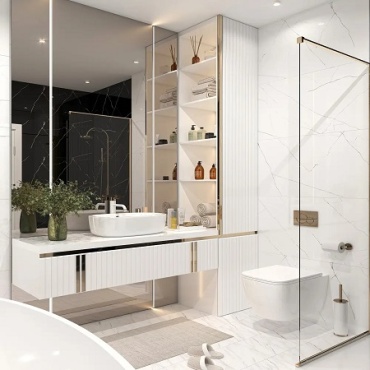 سرامیک طرح امریتا سفید ابعاد 120*60-سرامیک سیلک سرام-Ceramic Emerita White Sialk Ceram