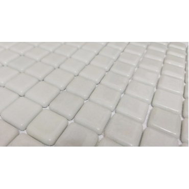 سرامیک استخری طرح White 1-BF ابعاد-2.5*2.5-کاشی تامر- Pool Ceramic White 1-BF Tamer Tile