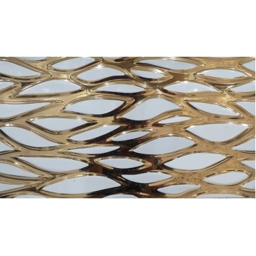سرامیک طرح گلبرگ B طلایی ابعاد 60*30-سرامیک رباط سرام-Ceramic Gulbarg Robot Ceram
