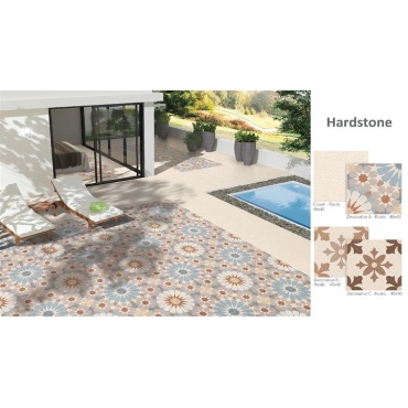 سرامیک طرح هارداستون 2 قهوه ای تیره ابعاد 40*40-کاشی سورنا-Hardstone Design Ceramics