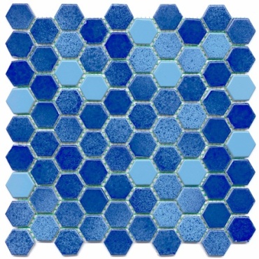 سرامیک استخری طرح هگزا آپولون 25 ابعاد-3.6*3.6-آرتما سرامیک- Pool Ceramic Hexagone Apolon 25 Artema Ceramic