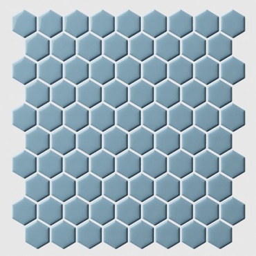 سرامیک استخری طرح هگزا آبی تیره 7 ابعاد-3.6*3.6-آرتما سرامیک- Pool Ceramic Hexagone Dark Blue7 Artema Ceramic