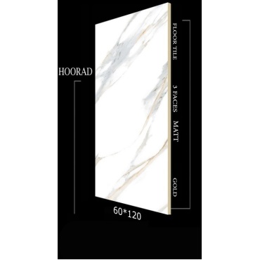 سرامیک طرح هوراد طلایی مات ابعاد-120*60-کاشی الماس کویر رفسنجان-Ceramic Horad Almas Kavir Rafsanjan Tile