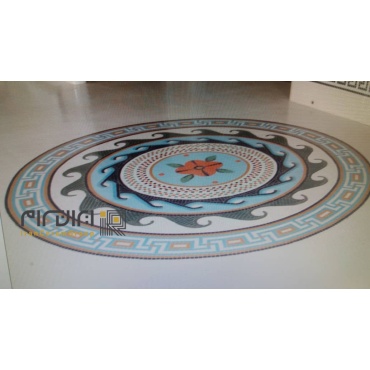 تابلو کاشی و سرامیک استخری اجرا شده A04 میکس-کاشی البرز-Pool Ceramic Tile Panel