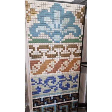 تابلو کاشی استخری میکس A-کاشی گلدیس-Pool Ceramic Robo Ceramic Mix A Panel Goldis Tile