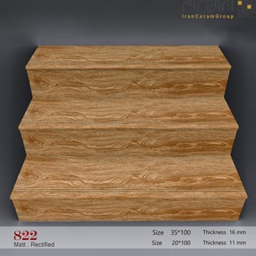 سرامیک پله طرح 822 ابعاد-100*35-کاشی و سرامیک یقین-Step Ceramic 822 Yaghin Tile
