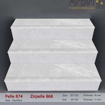 سرامیک پله طرح 874 ابعاد-120*35-کاشی و سرامیک یقین-Step Ceramic 874 Yaghin Tile