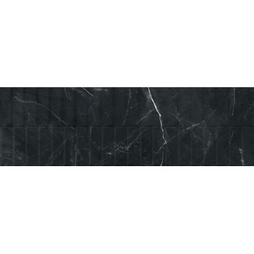 سرامیک طرح جنوا مشکی دکور A ابعاد-90*30-کاشی پارس-Ceramic Jenova Pars Tile