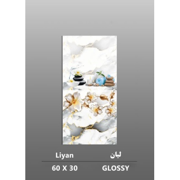 سرامیک طرح لیان ابعاد-60*30-داریوش سرام کویر-Ceramic Liyan Dariush Ceram Kavir